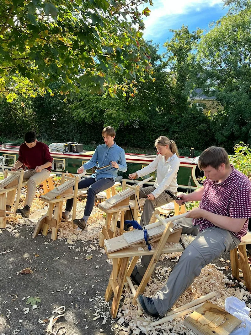 Traditional Woodworking: Make a Fireside Stool at Makespace Oxford
