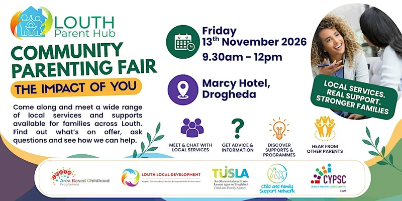Community Parenting Fair - Drogheda 13th November