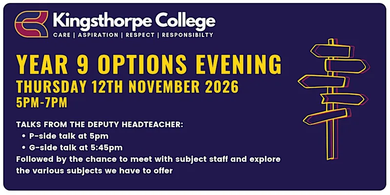 Year 9 Options Evening