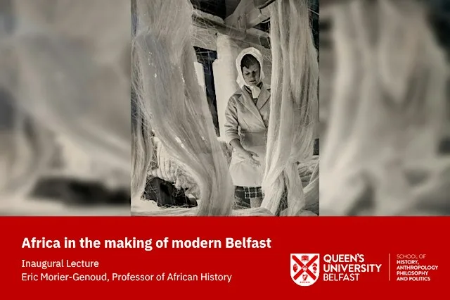 Inaugural Lecture, Professor Eric Morier-Genoud