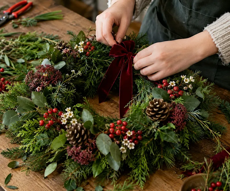 Christmas Wreath Workshop