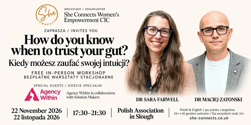 How do you know when to trust your gut? Kiedy możesz zaufać swojej intuicji
