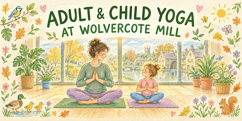 Adult and Child (3-10) Yoga at Wolvercote Mill