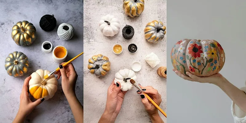 Pumpkin Painting - Autumnal Crafternoon