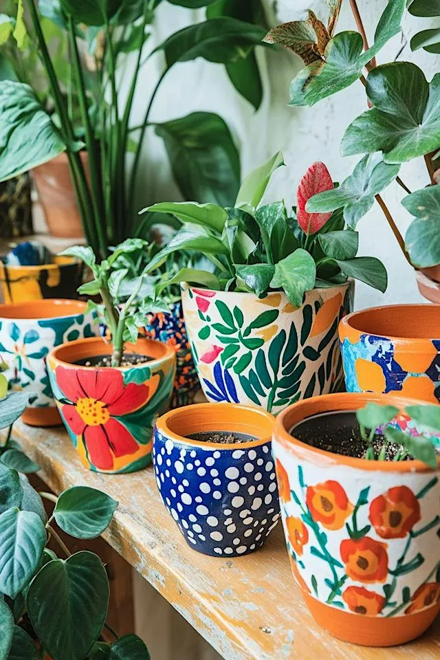 Sip & Paint: Plant Pot Painting
