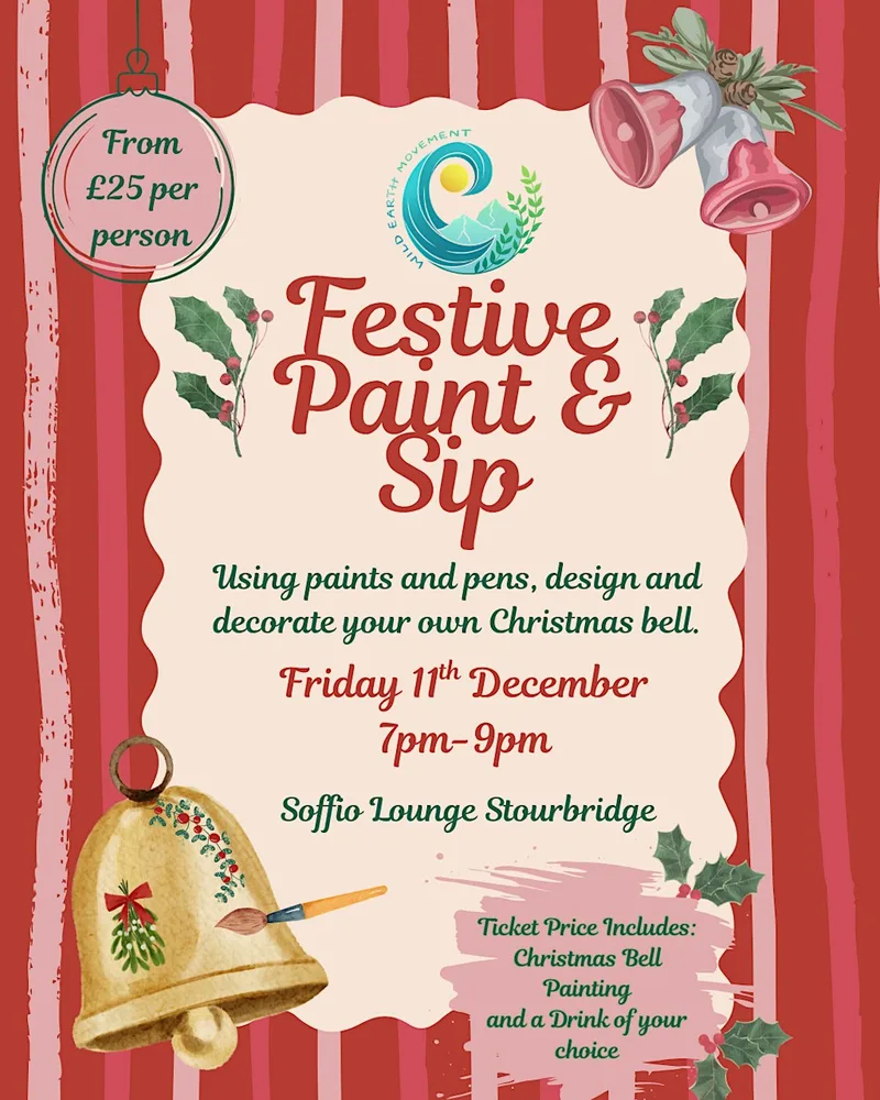 Festive Paint and Sip
