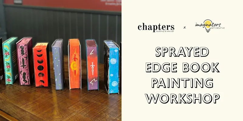Sprayed Edge Book Painting Workshop