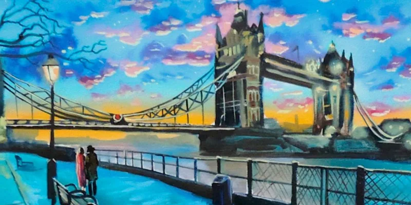 Sip & Paint! Gordon Bruce's Thames Walk