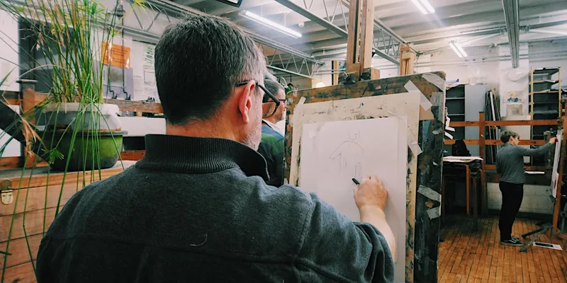 Go Figure - Monthly Self-Led Life Drawing (September)