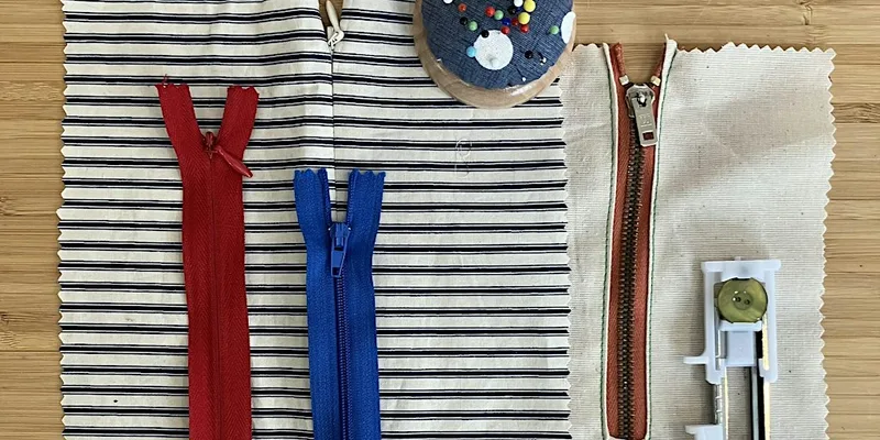 Let's Get Sewing Level 2 - Learn Zips
