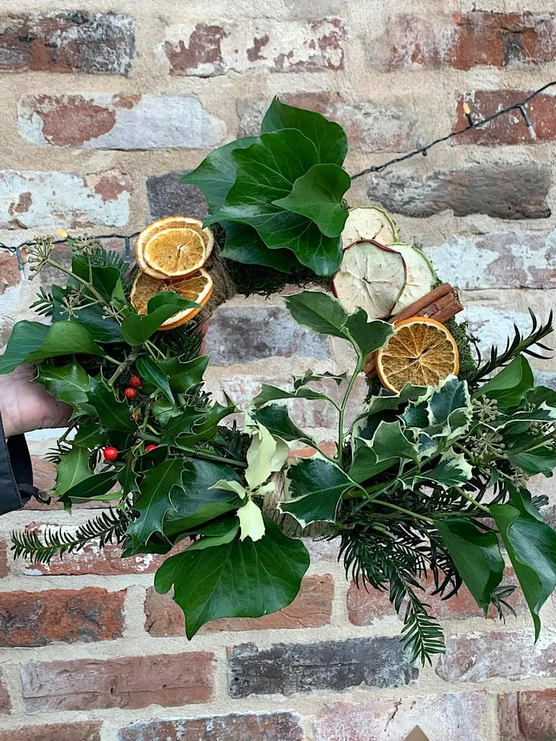Workshop: Wreath making workshop at Newhailes