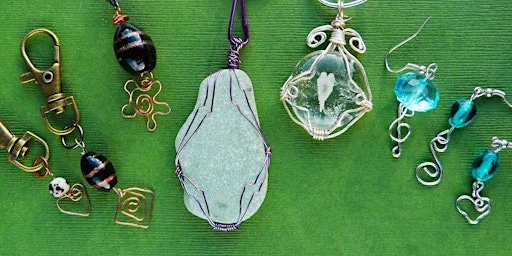 Wire Wrapped Jewellery Making Class (deposit)