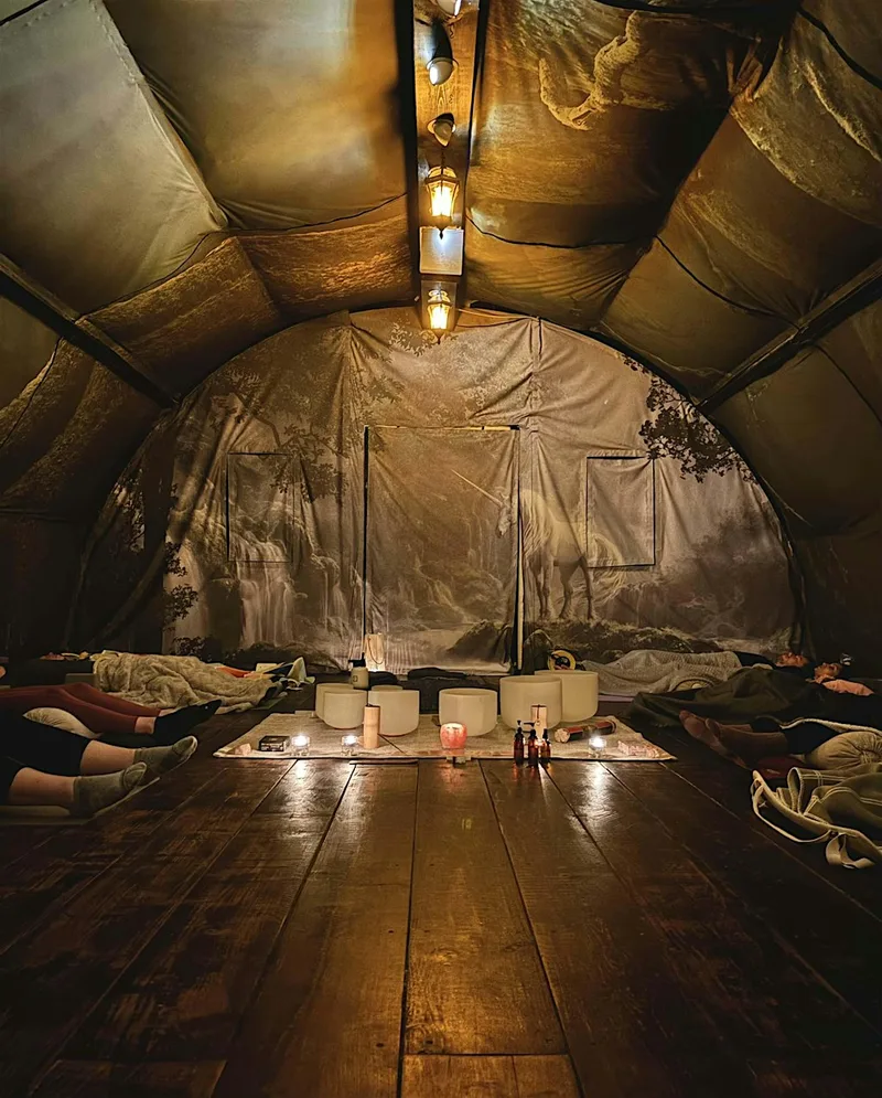 Sound Bath Immersion ✧ Monthly Deep Relaxation at The Bisley Yurt