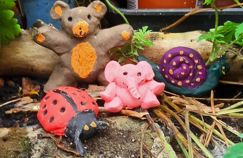 Stories, rhymes and salt dough play for under 5's