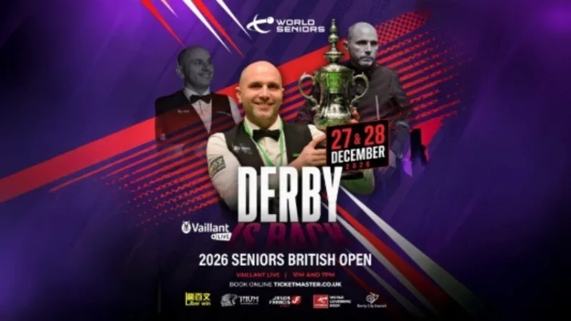 2026 Seniors British Open - Snooker Session 4