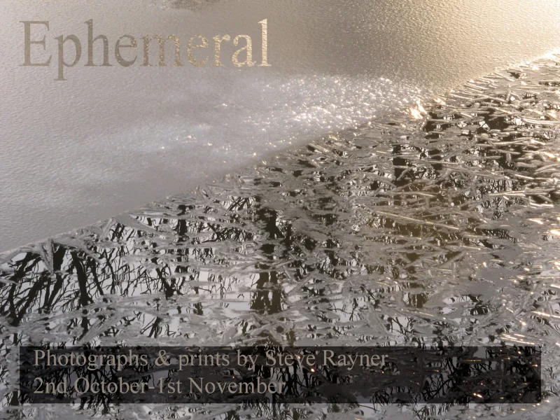 Ephemeral - Exhibition by Steve Rayner
