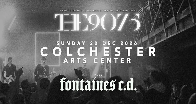 The 9075 + Fontaines CD Live @ Colchester Arts Centre
