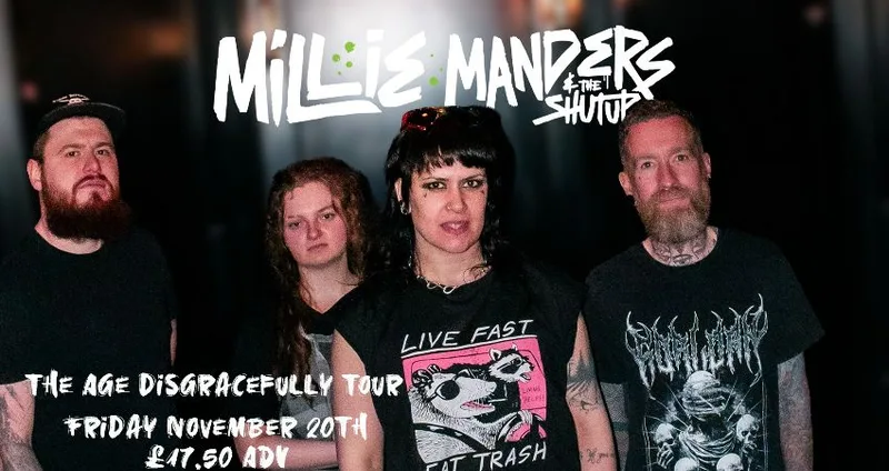 MILLIE MANDERS & THE SHUT UP