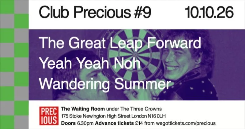 THE GREAT LEAP FORWARD at CLUB PRECIOUS #9