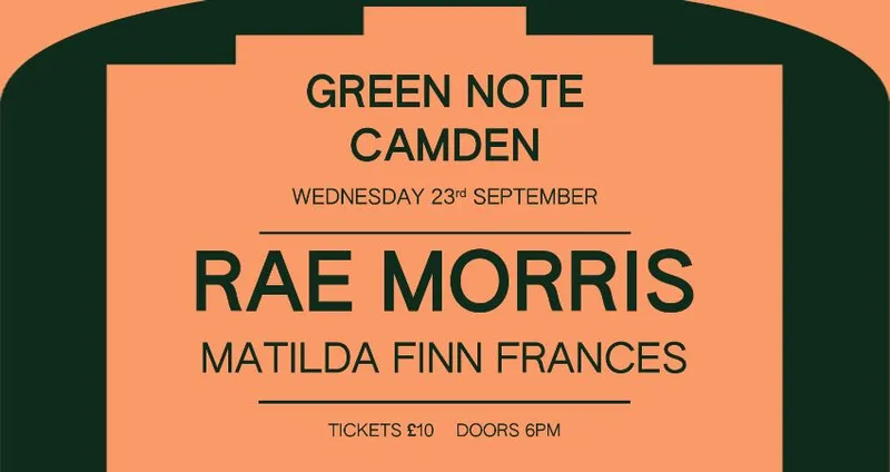 Pure Represents... Featuring Rae Morris + Matilda Finn Frances