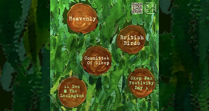 Skep Wax Festivity #1: HEAVENLY, BRITISH BIRDS, COMMITTEE OF SLEEP