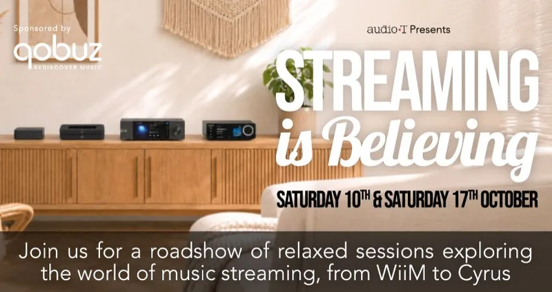 "Streaming is Believing" at Audio T BRIGHTON