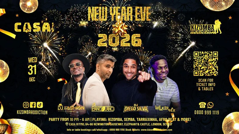 The Gold NYE Kizomba Party 2027
